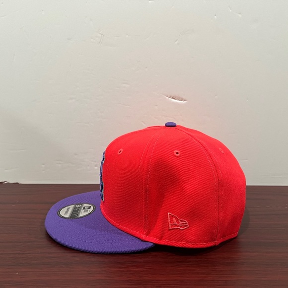 New Era, 9Fifty Snapback Hat, Chicago White Sox, Pink & Purple - Picture 5 of 10